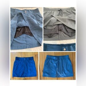 Title Nine Blue and Gray Athletic Skorts